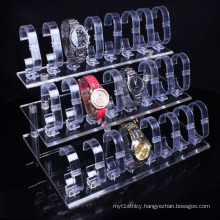 Acrylic Watch Frame Display Rack, Transparent Lucite Watch Frame